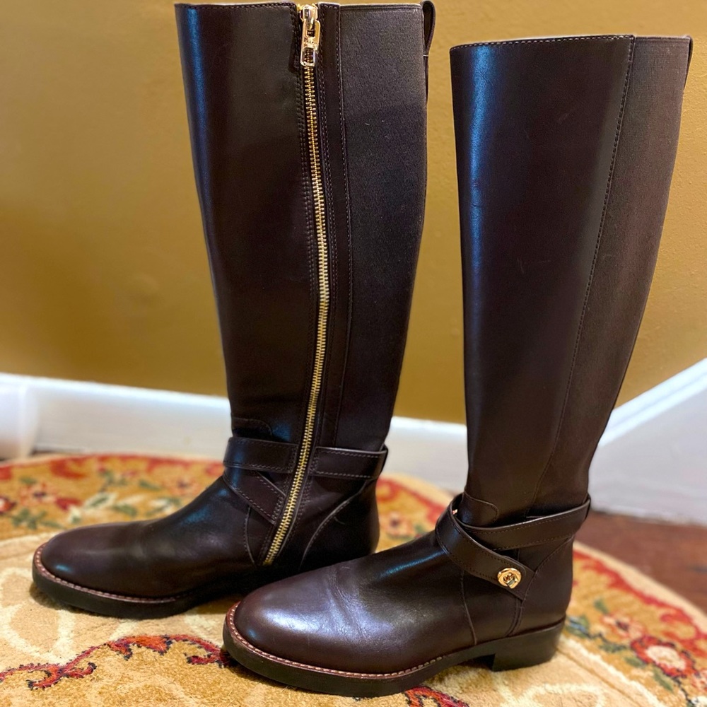 Coach knee boots in fairly new condition